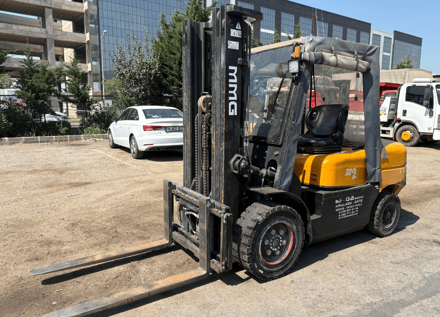 3 Ton Dizel Forklift Euro 5